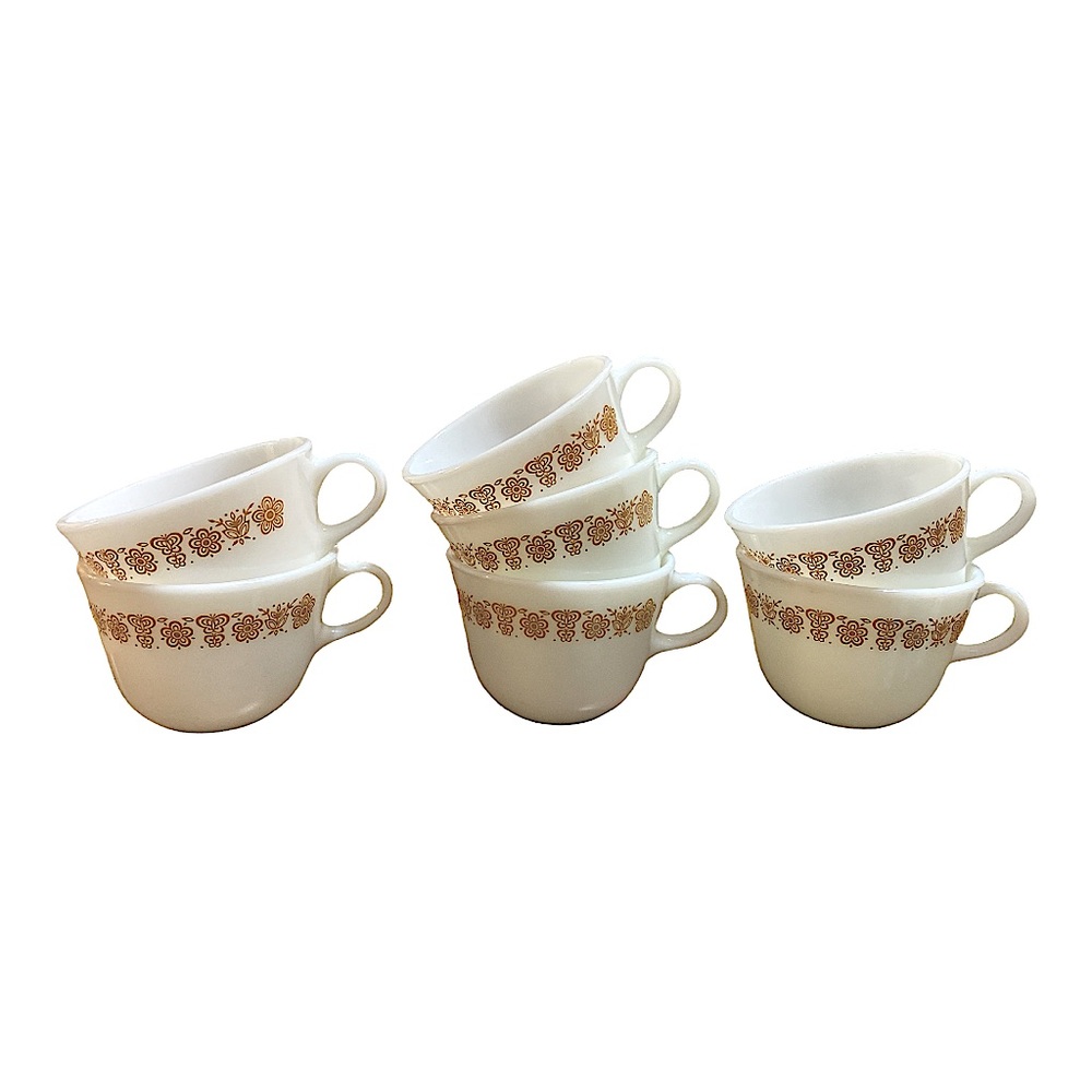 PYREX - BUTTERFLY GOLD PATTERN
